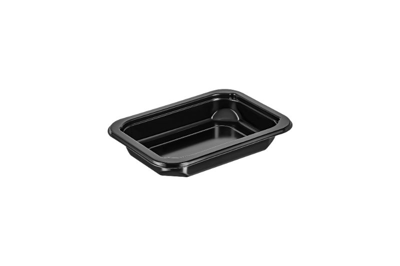 Tabak 21 cm Köşeli PP Beyaz